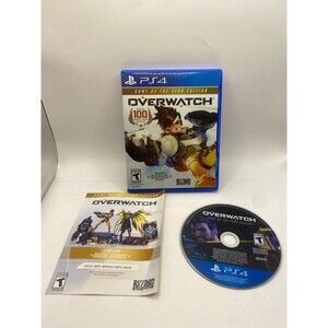 Overwatch Game of the Year Sony Playstation 4 PS4 Video Game 2017 Disc Case